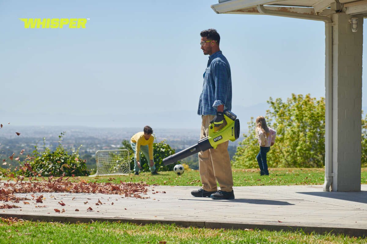 Ryobi ONE+ HP RY18BLXD Whisper løvblåser u/batteri