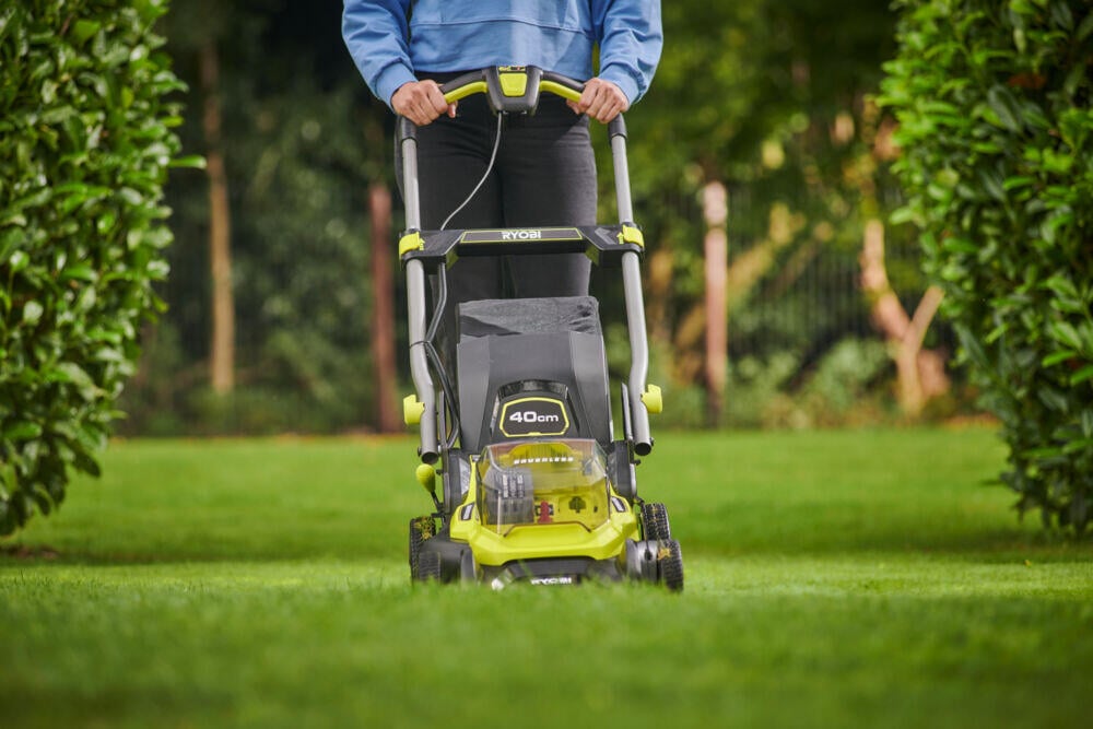 Ryobi ONE+ RY18LMX40-0 gressklipper u/batteri