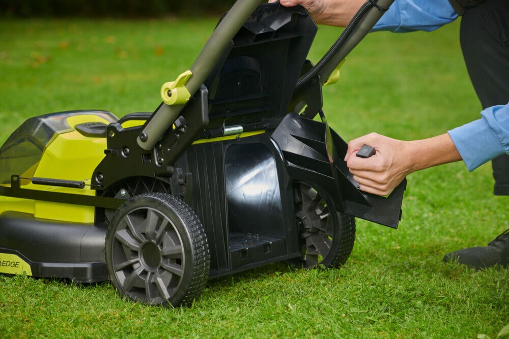 Ryobi ONE+ RY18LMX40-0 gressklipper u/batteri