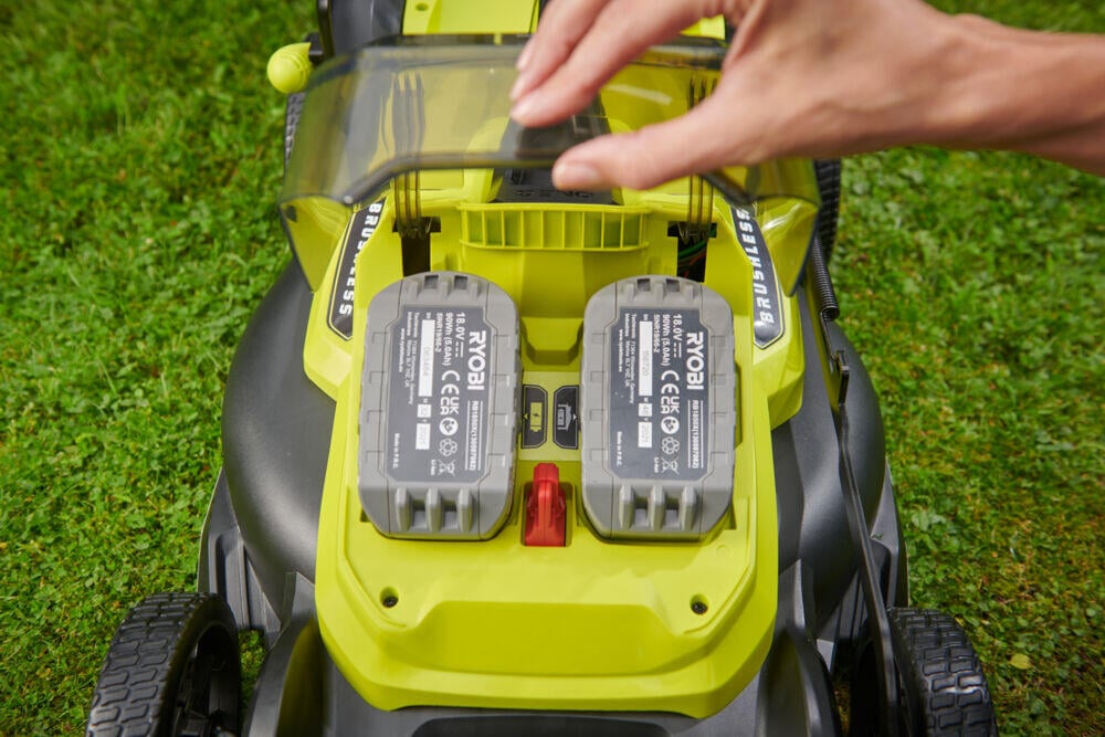 Ryobi ONE+ RY18LMX40-0 gressklipper u/batteri