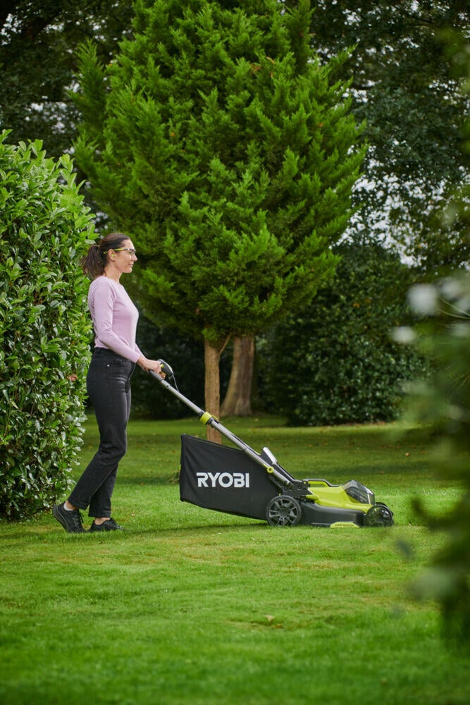 Ryobi ONE+ RY18LMX40-0 gressklipper u/batteri