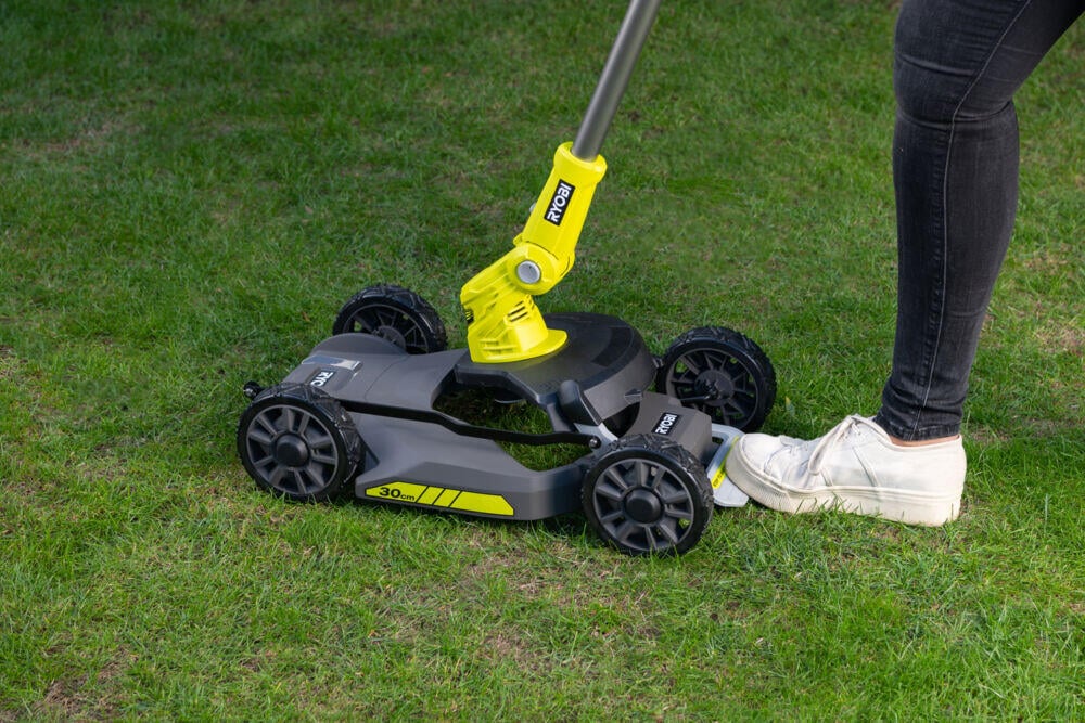 Ryobi RY18LMC30A-0 kombinert gressklipper/gresstrimmer u/batteri