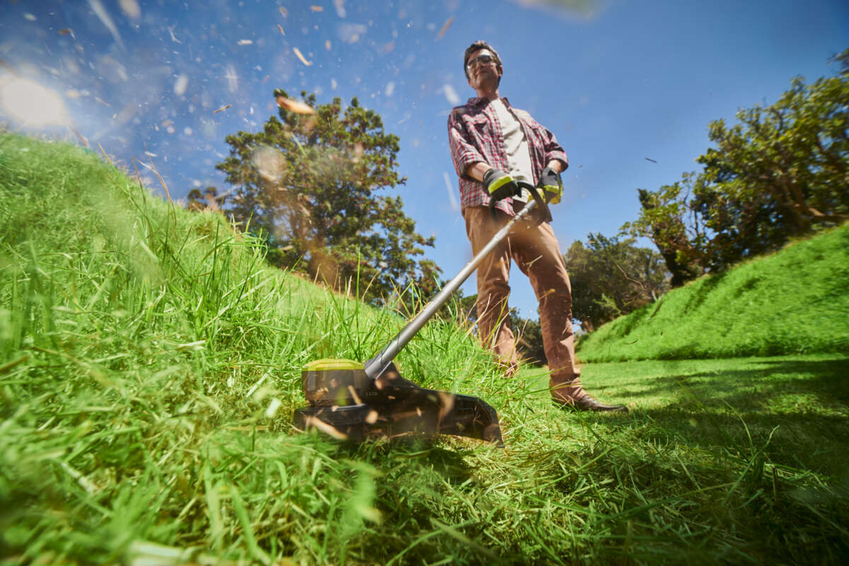 Ryobi RY18LTX38A-0 gresstrimmer u/batteri