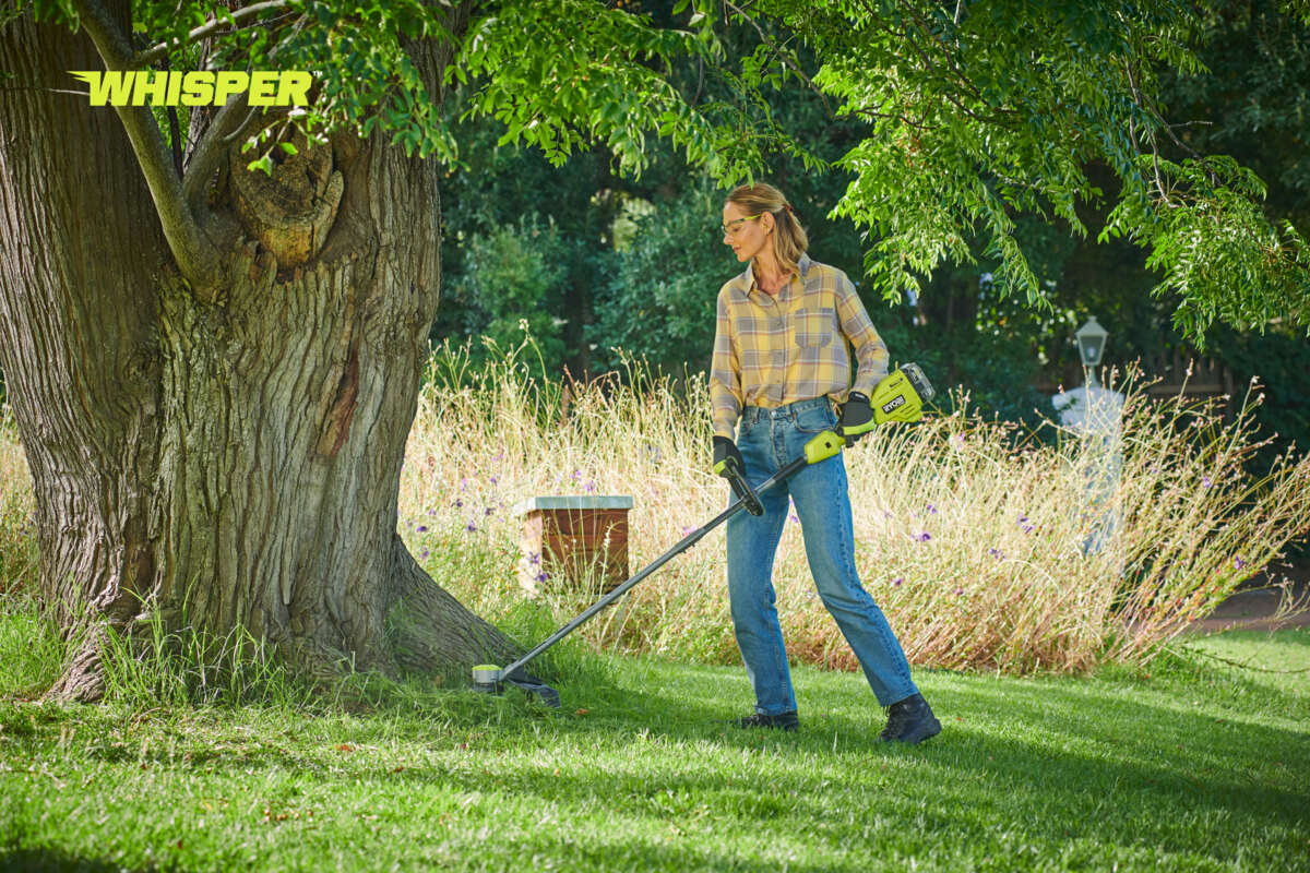 Ryobi RY18LTX38A-0 gresstrimmer u/batteri