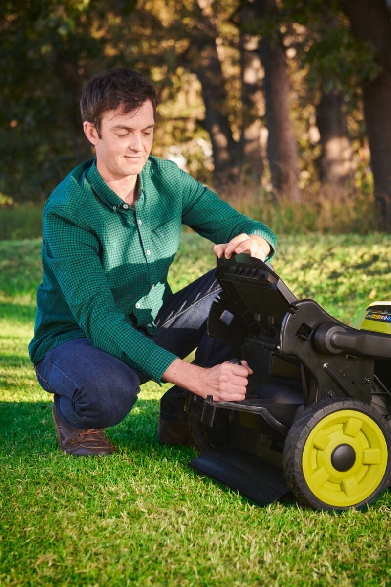 Ryobi RY36LMXSP53A-160 gressklipper m/batteri