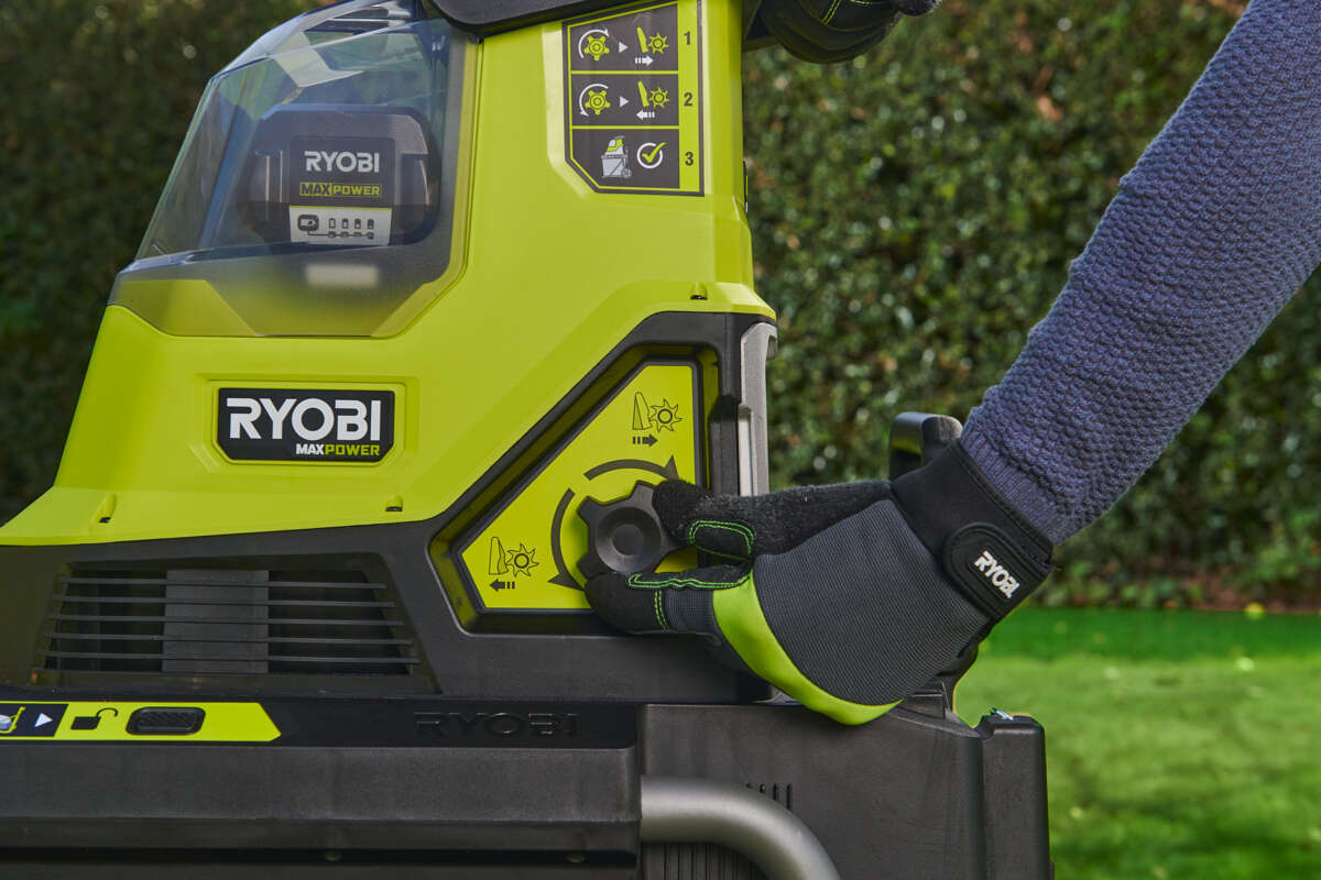 Ryobi RY36SHX40-0 kompostkvern u/batteri