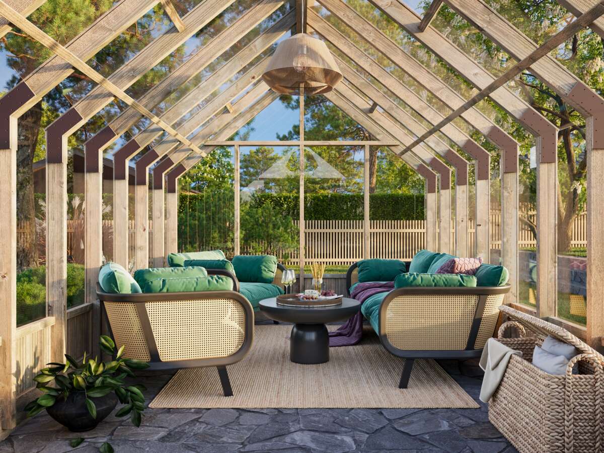 Palmako Emilia veksthus/hagestue 13,8 m²