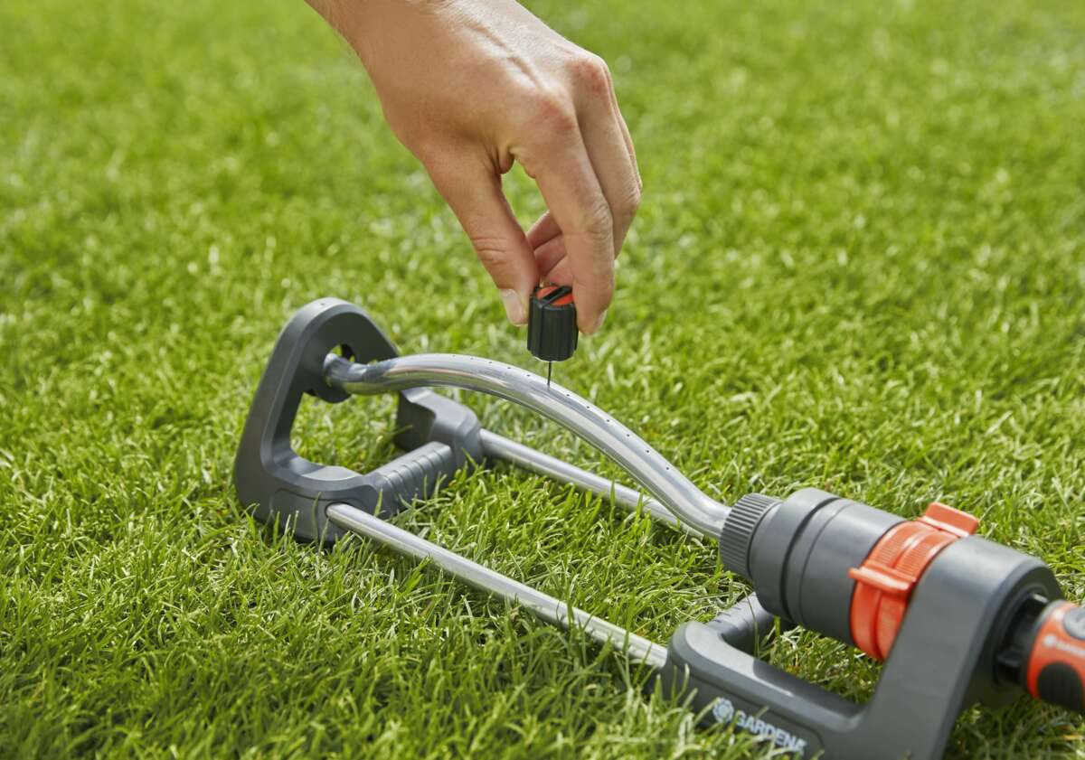 GARDENA Aqua S firkant vannspreder