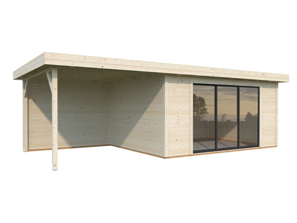 Palmako Lydia Slide hagestue 14,4+8,8 m²