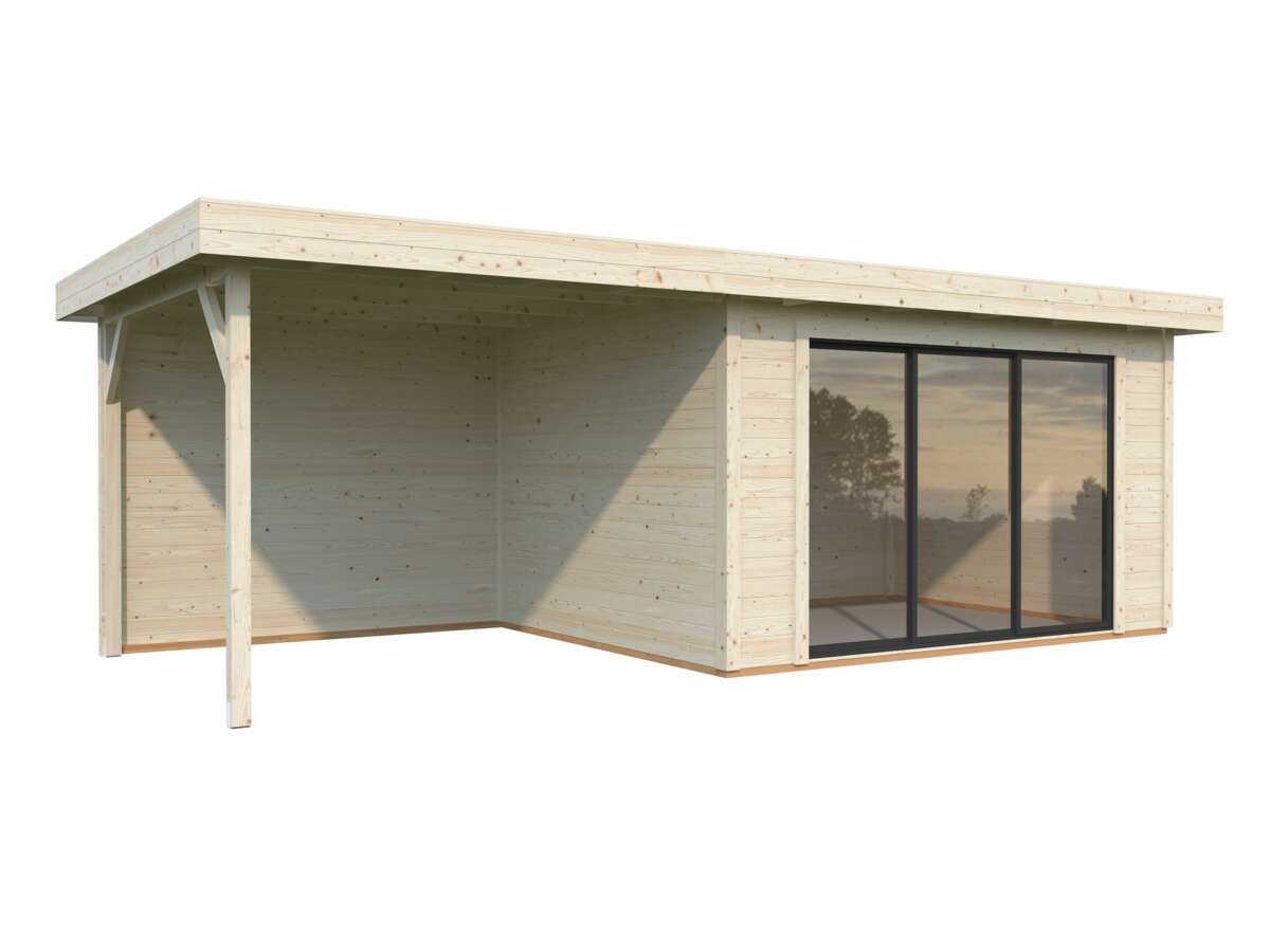 Palmako Lydia Slide hagestue 10,8+7,6 m²