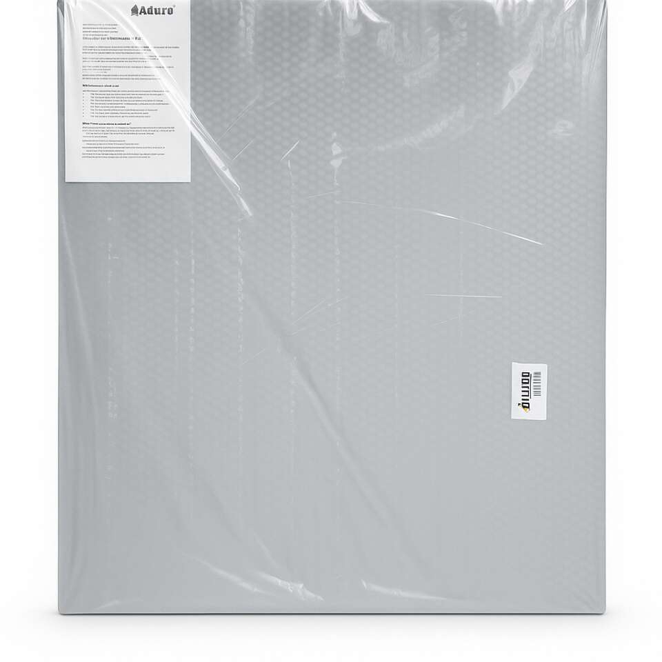 Aduro brannmurplate, ubehandlet