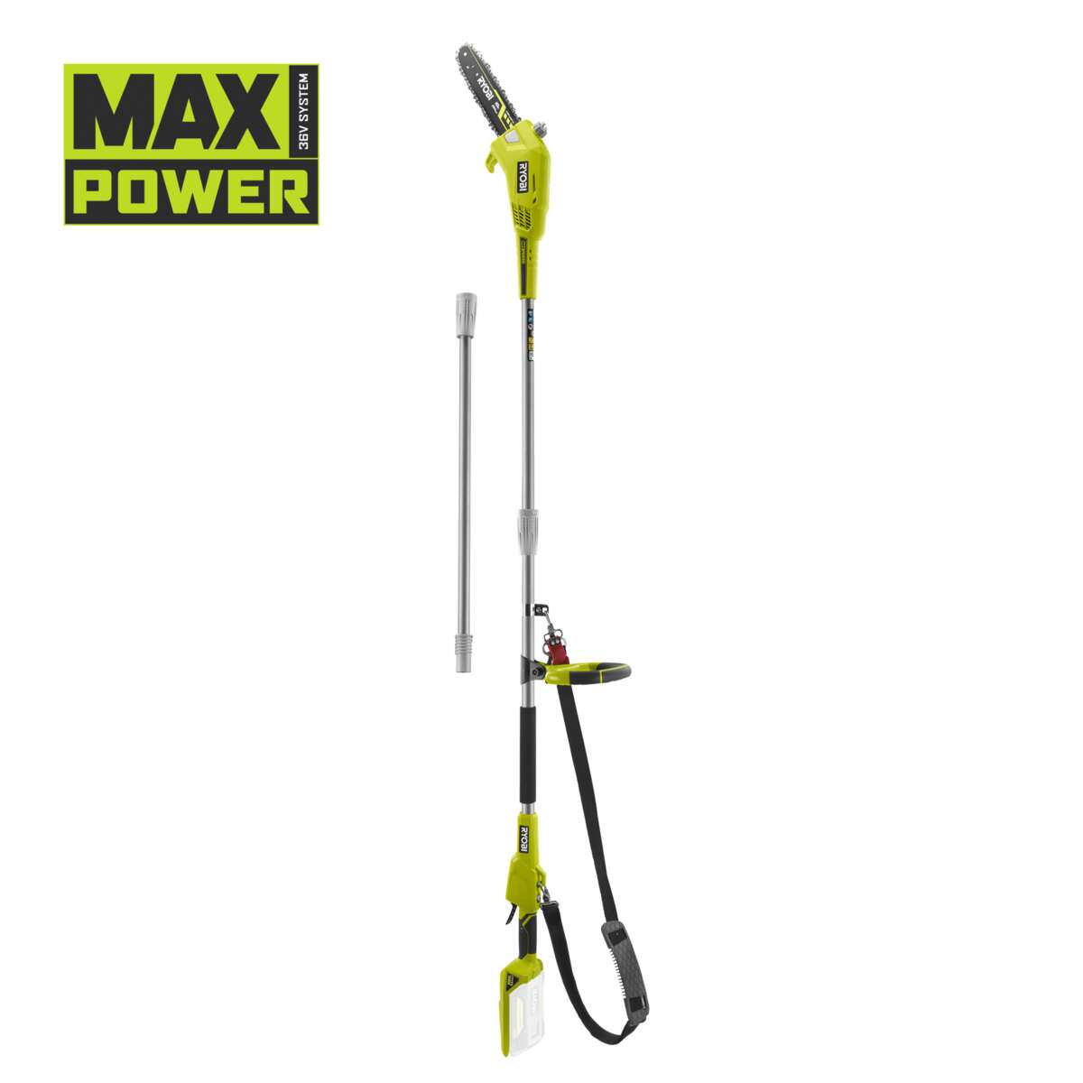 MAX POWER Forlengbar Grensag 25 cm u/batteri
