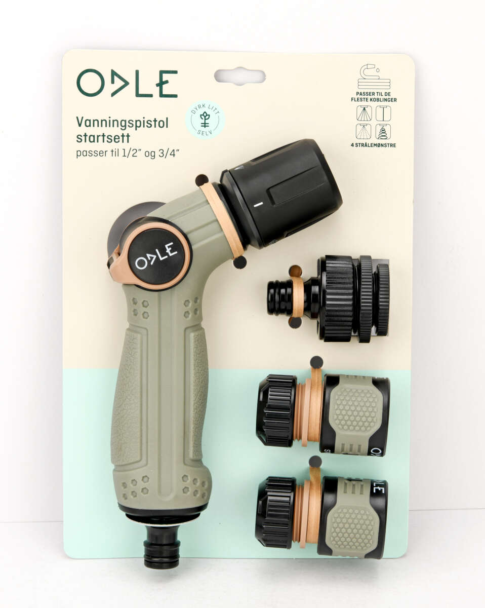 Odle 1/2" - 3/4" vanningspistol startsett