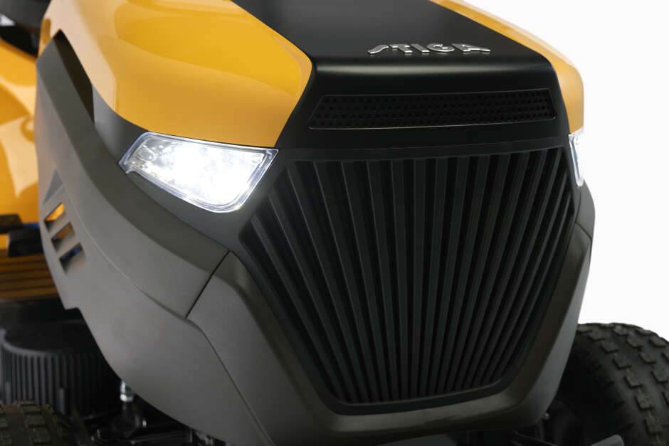 Stiga Tornado 398e hagetraktor m/batteri