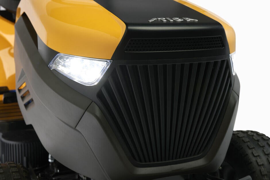 Stiga Tornado 398e hagetraktor m/batteri