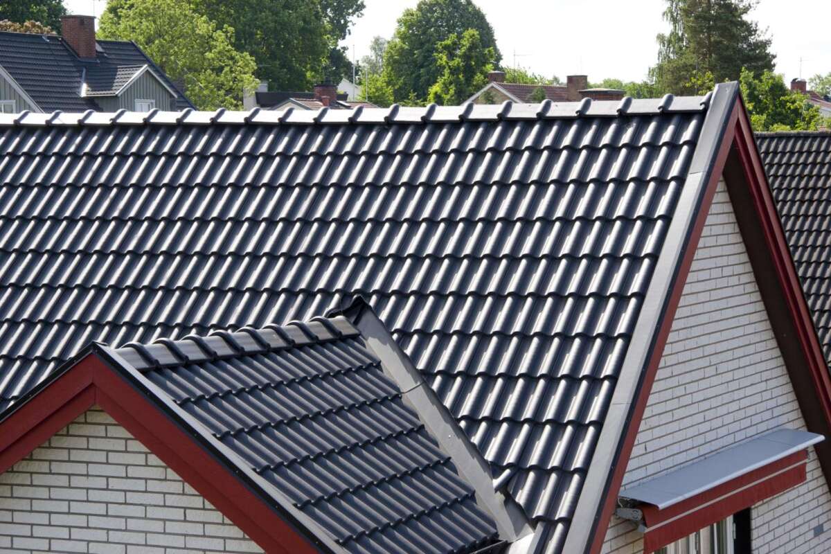 Benders Palema Candor svart takstein