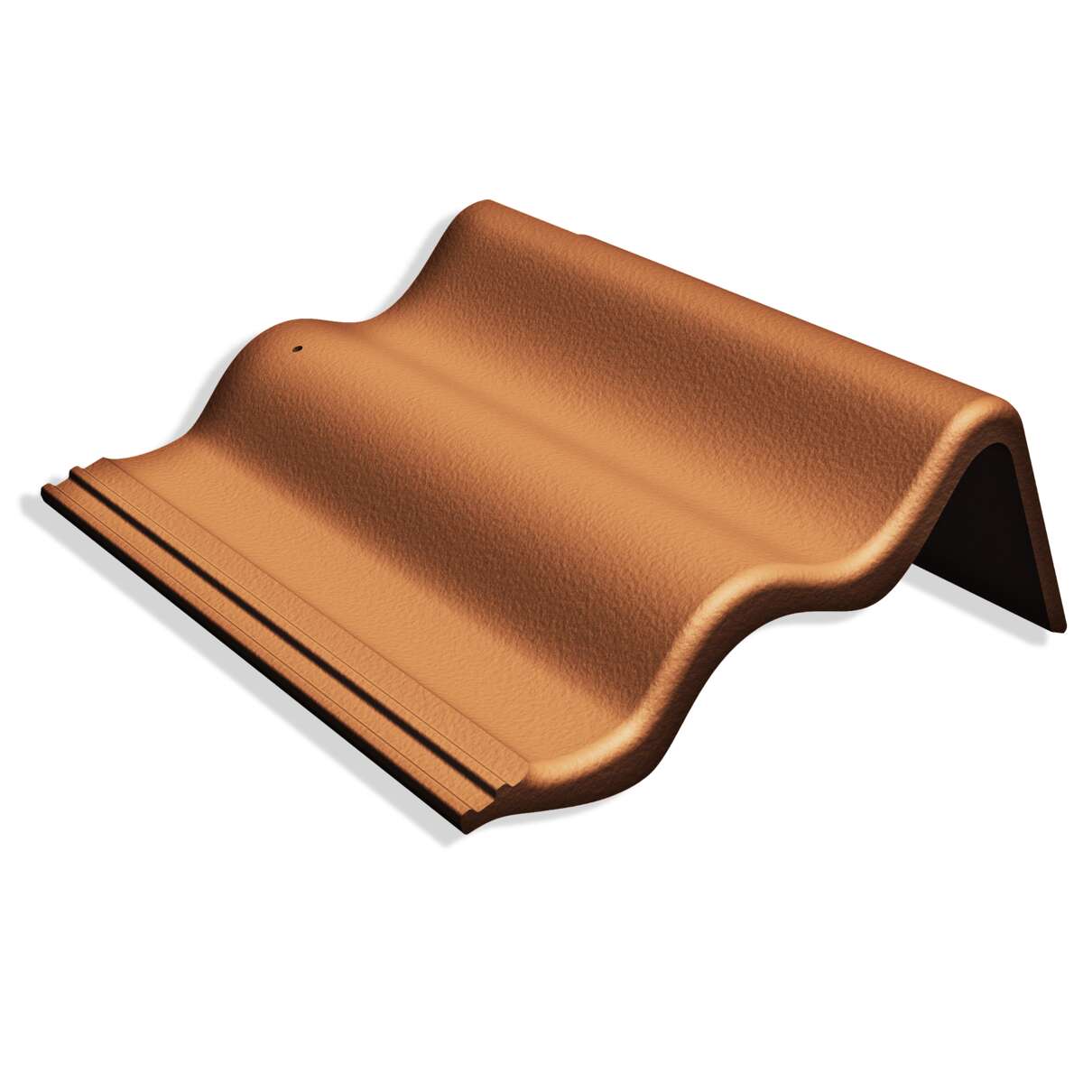 Benders Palema Candor venstre teglrød 110mm gavlstein