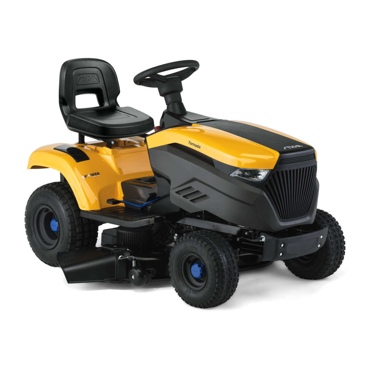 Stiga Tornado 398e hagetraktor m/batteri