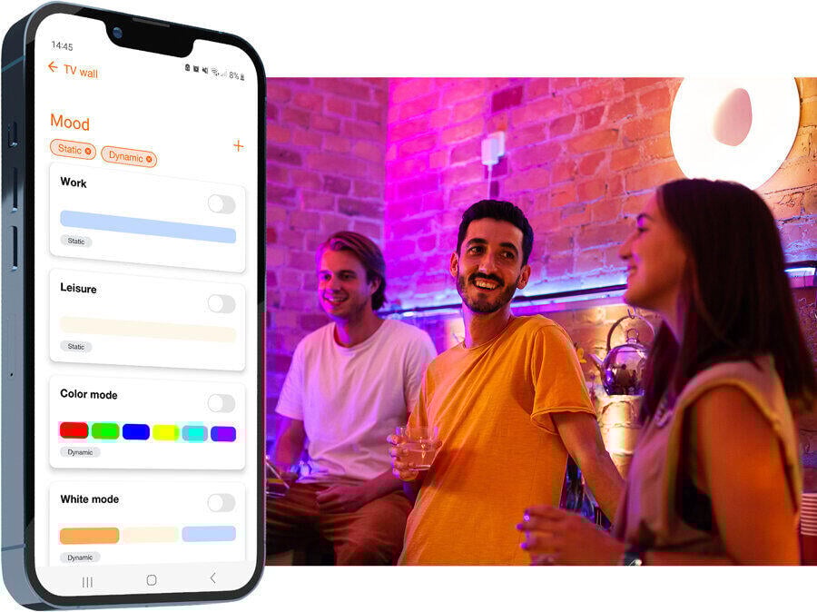SMART+ MATTER Multicolor Classic B40 4.9W E14