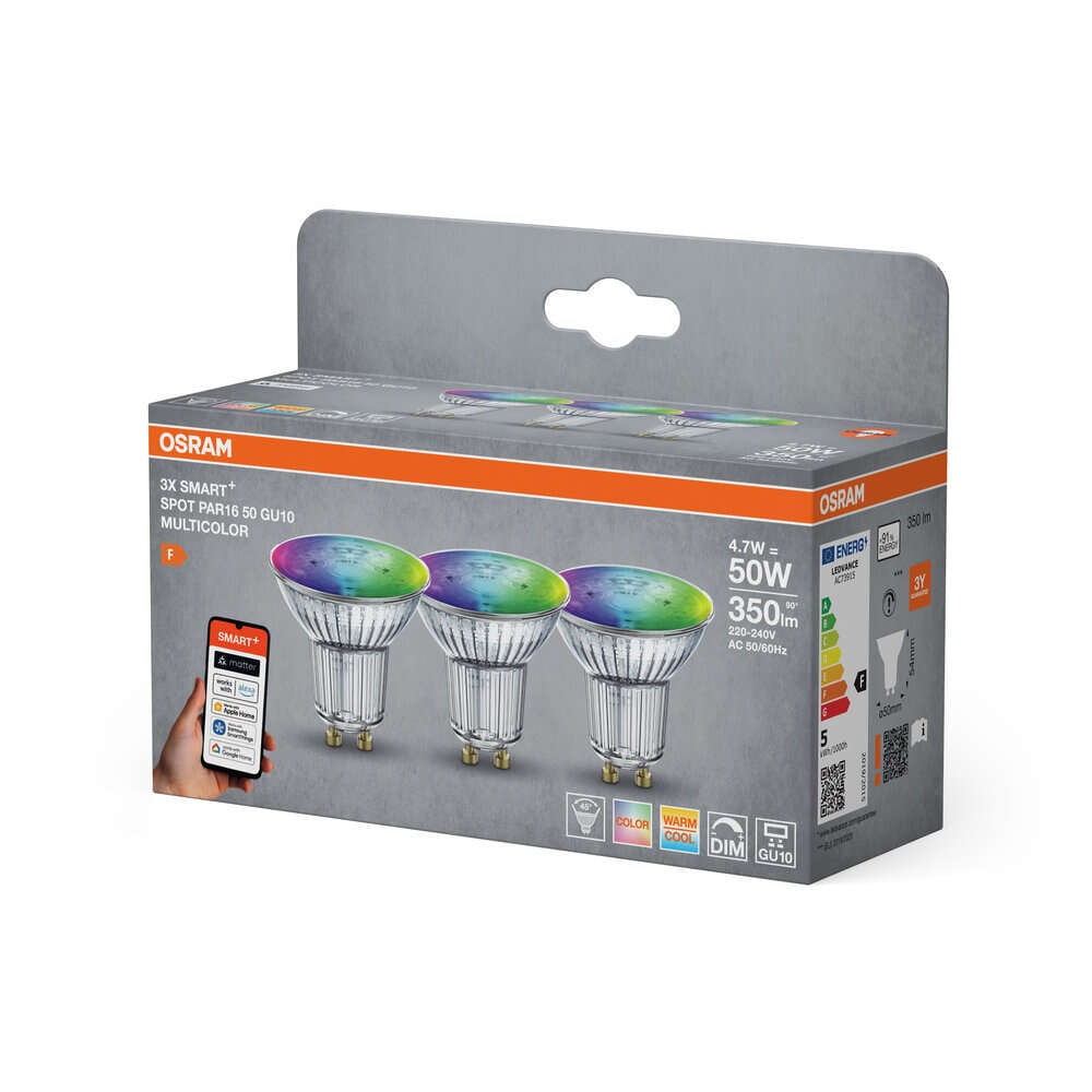 SMART+ MATTER Multicolor Spot PAR16 50 45° 4.7W GU10