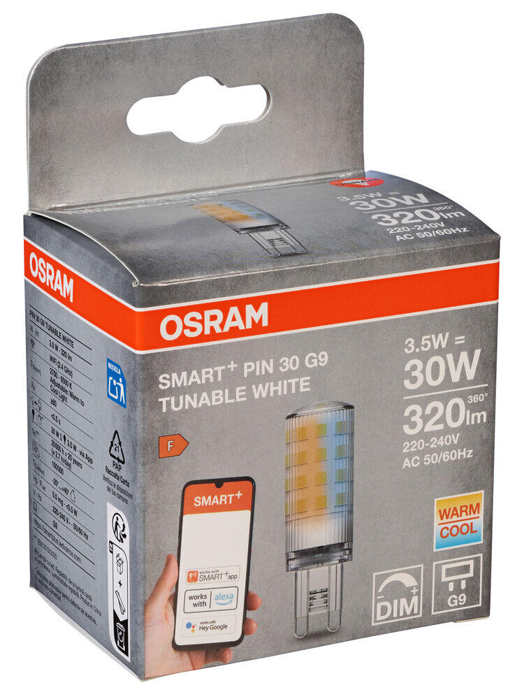 Smart+ Wifi G9 stiftpære