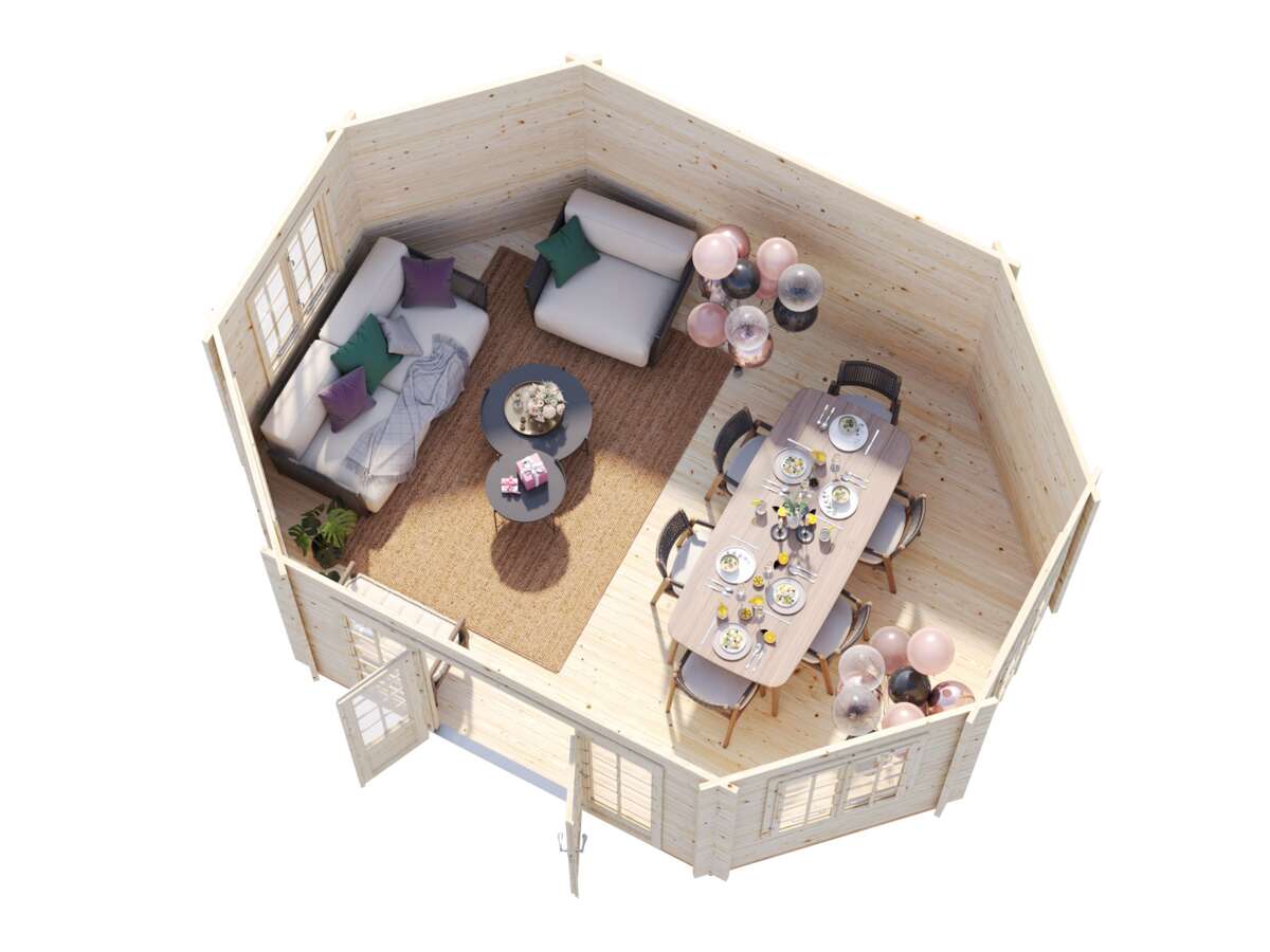 Palmako Hanna lysthus 20,3 m²