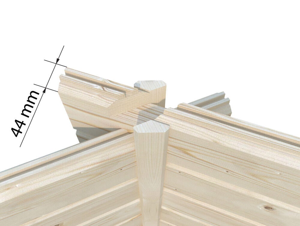 Palmako Hanna lysthus 20,3 m²