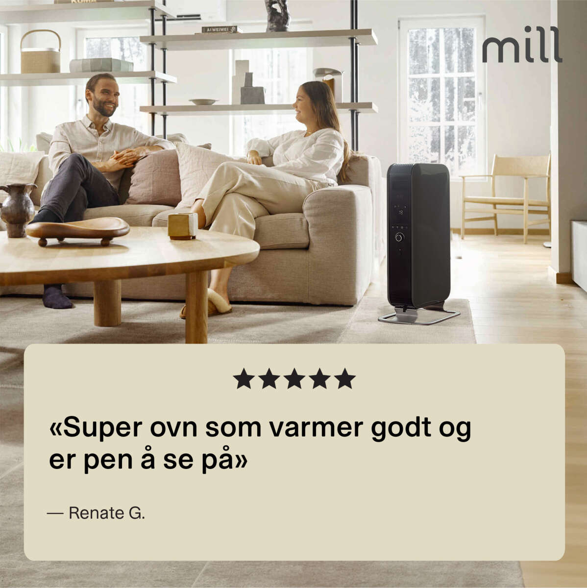 Mill Gente Air 1000W oljeovn