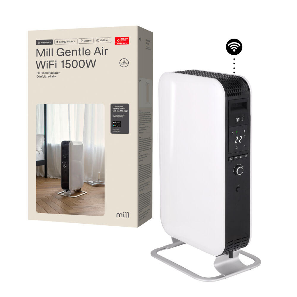 Mill Gentle Air WiFi Gen 3 1500W oljeovn