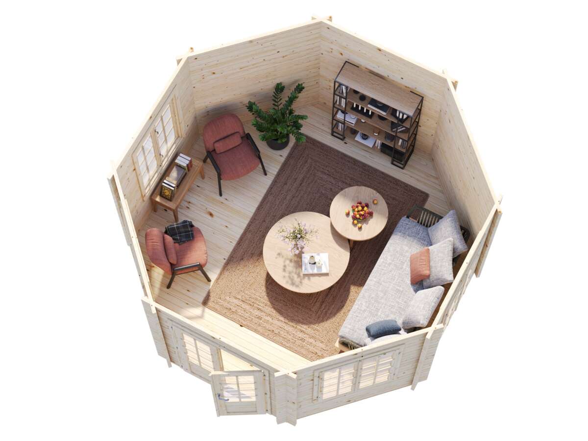 Palmako Hanna lysthus 14,1 m²