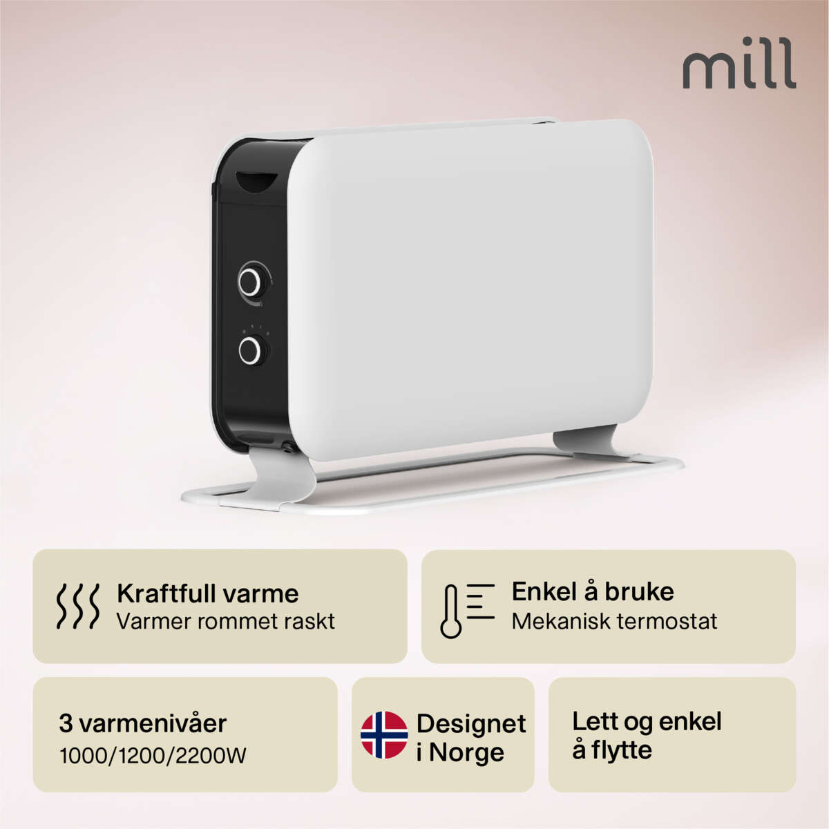 Mill Instant Max Mec 2200W