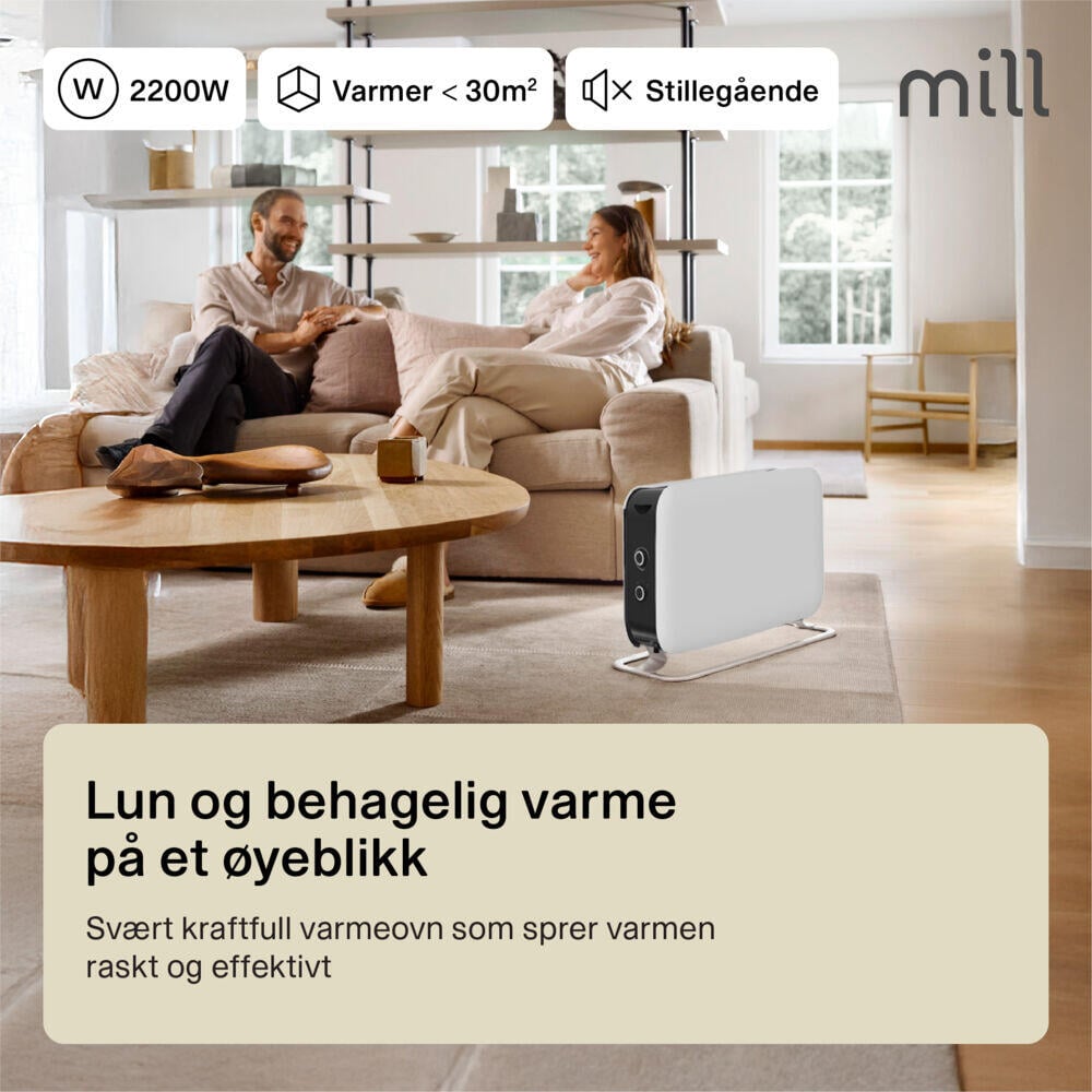 Mill Instant Max Mec 2200W gulvovn