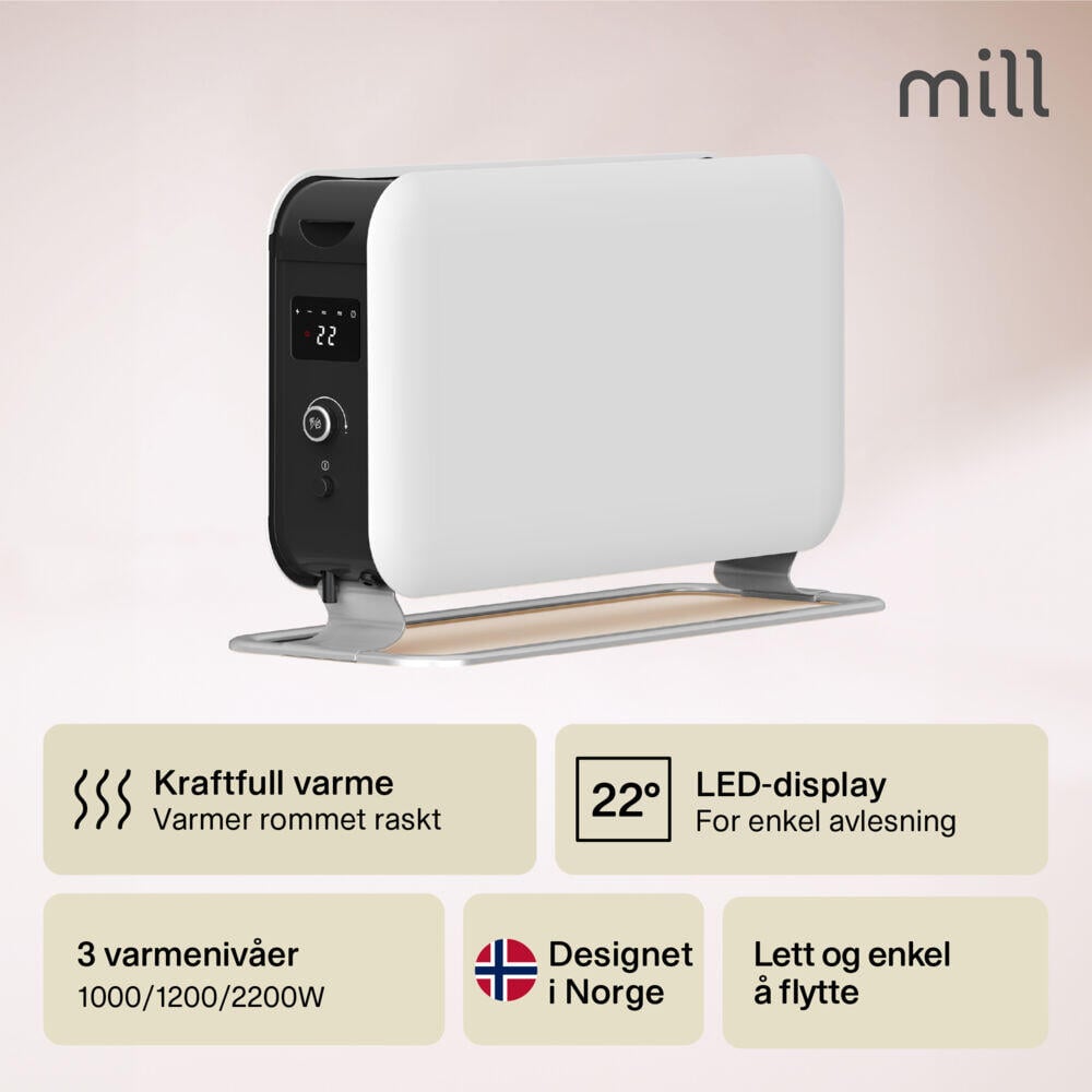 Mill Instant Max 2200W gulvovn
