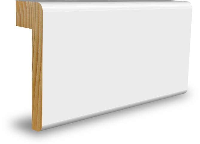 Combiwood 24x57x2200 utforingskarmlist rund malt