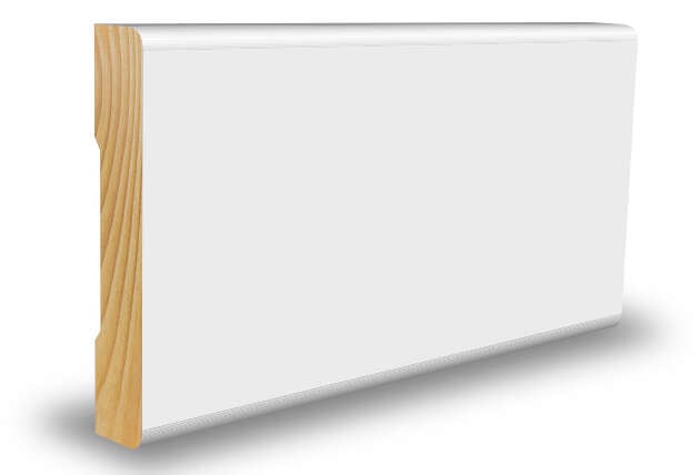Combiwood 12x45x4400 karmlist rund malt