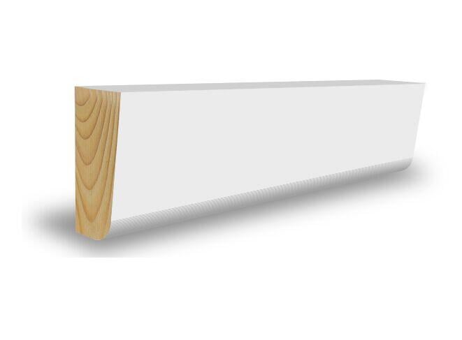 Combiwood 21x34x4400 taklist rund malt