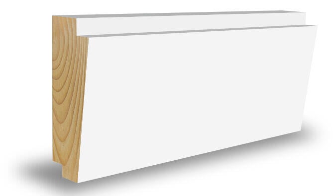 Combiwood 28x34x4400 taklist dobbel skygge malt