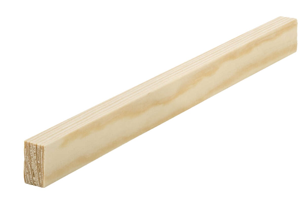 Combiwood 12x21 glattkantlist ubehandlet