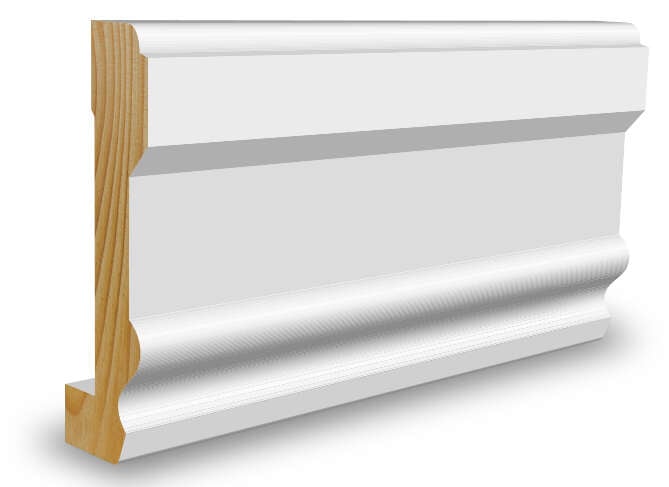 Combiwood 27x70x4400 CW116 karmlist utforing malt