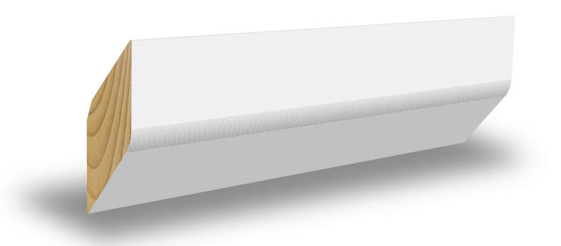 Combiwood 15x40x4400 taklist skråtak malt