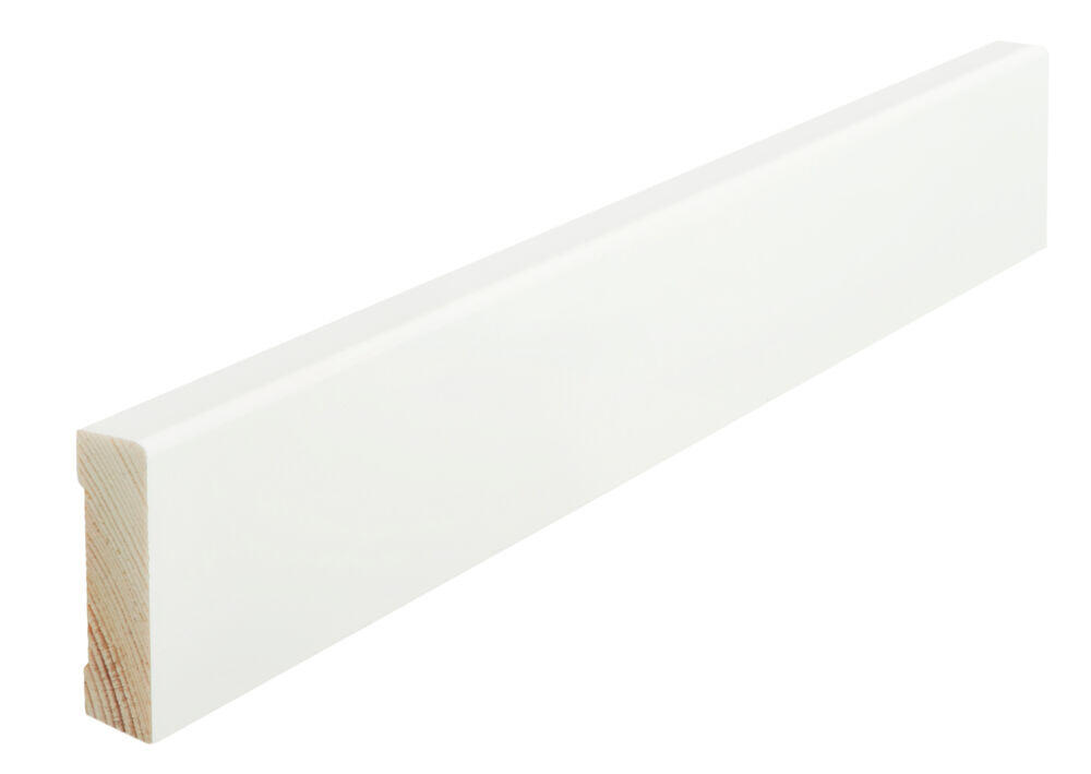 Combiwood 12x45x4400 gulvlist rund malt