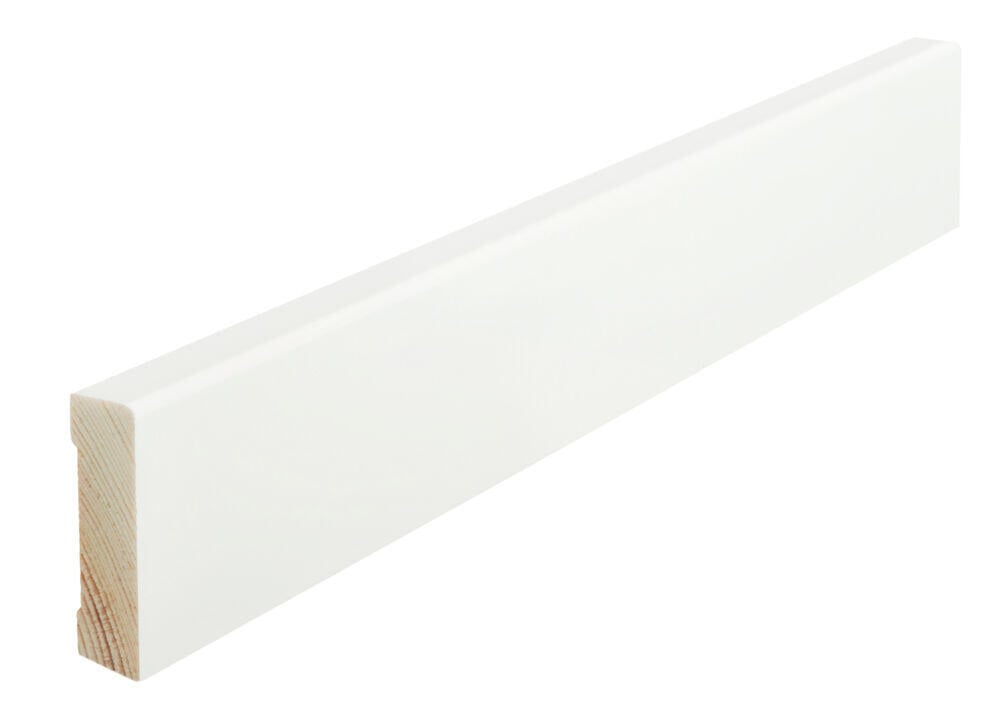 Combiwood 12x45x4400 gulvlist rund malt