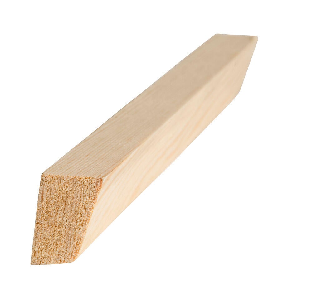 Combiwood 21x34x4400 taklist rund ubehandlet