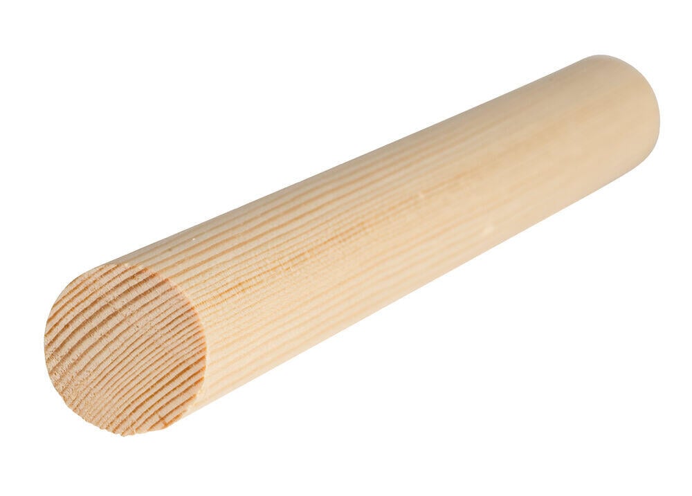 Combiwood 28x28 rundstokk ubehandlet