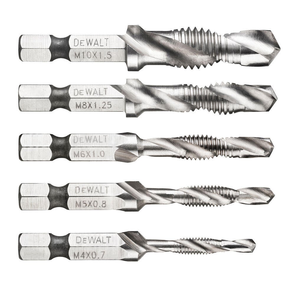 DeWalt DT50060-QZ gjengeborsett  5-pk