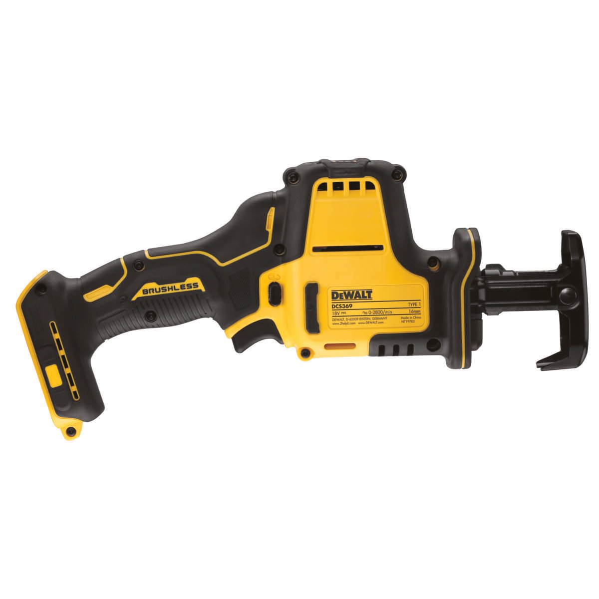 DeWalt DCS369N-XJ bajonettsag u/batteri