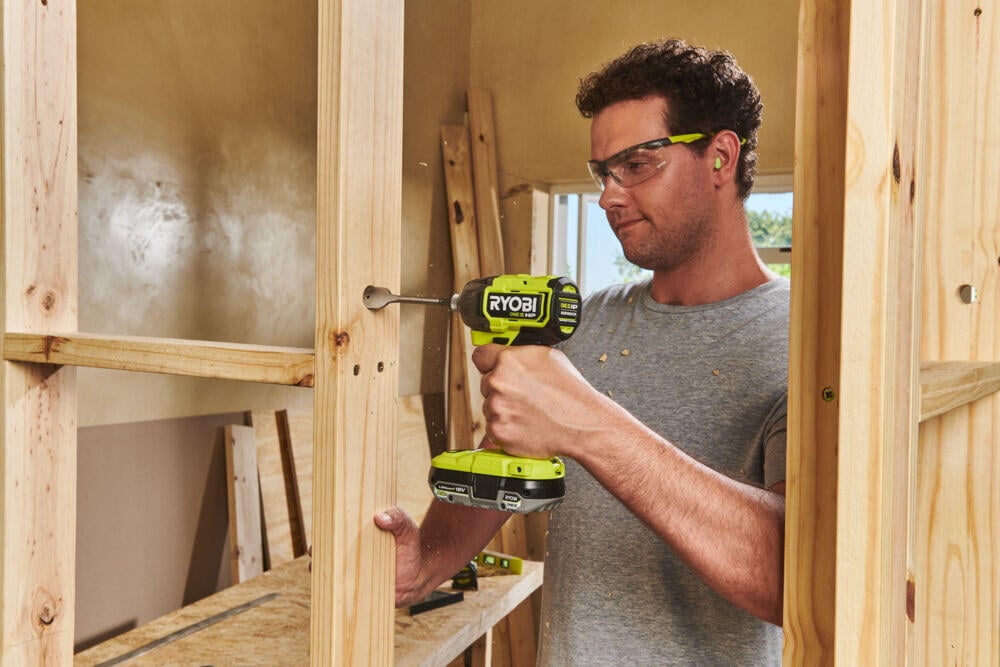 Ryobi ONE+™ HP RID18X1-0 bor/skrutrekker med slag u/batteri
