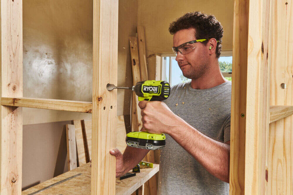 Ryobi ONE+™ HP RID18X1-0 bor/skrutrekker med slag u/batteri
