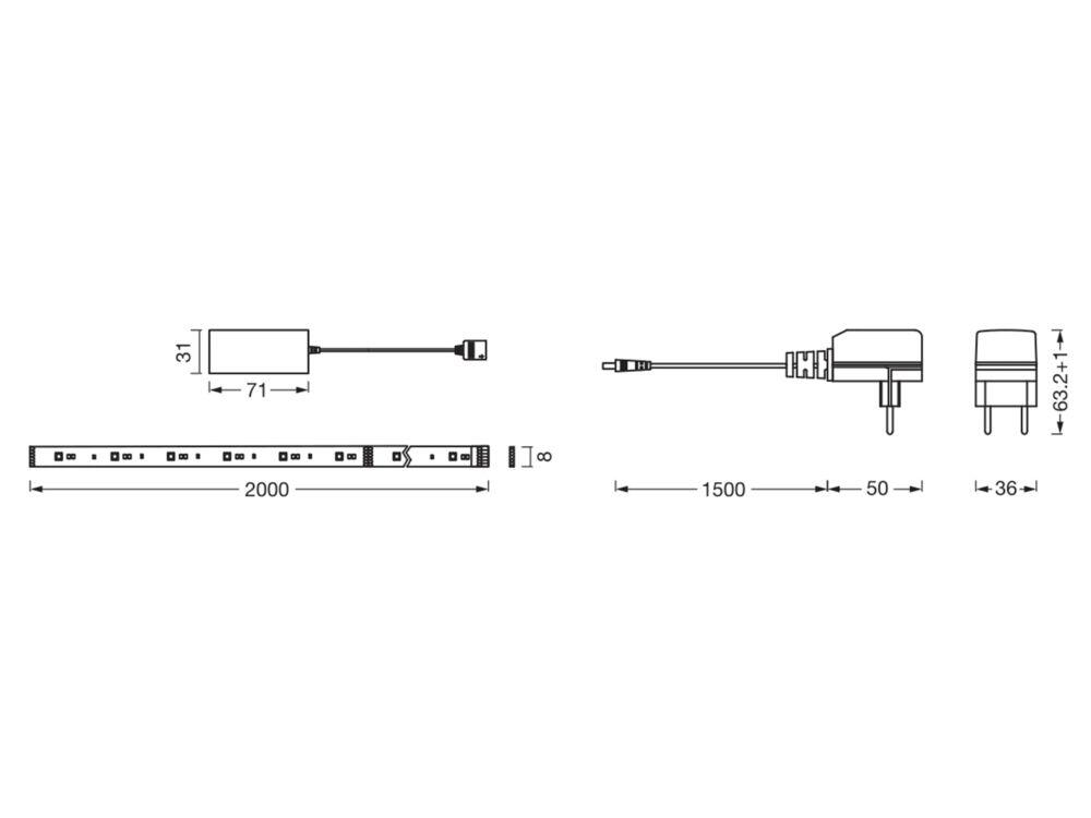 SMART+ MATTER Flex 2M RGB Tunable White