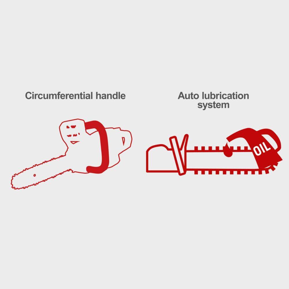 Scheppach PCS46 bensindrevet motorsag